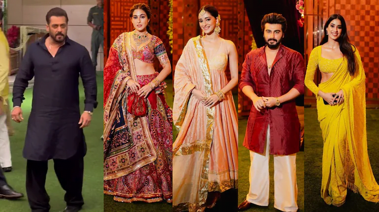 Anant Ambani-Radhika Merchant Wedding: Bollywood Stars Shine at Haldi Ceremony