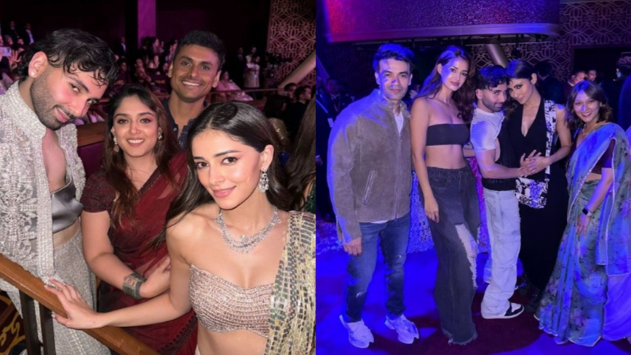 Anant Ambani and Radhika Merchant's Star-Studded Sangeet: Orry Shares Goofy Clicks with Hardik Pandya and Ira Khan