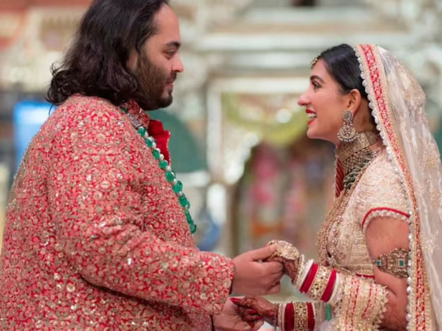 Anant Ambani and Radhika Merchant Embark on 'Shubh Aashirwad' After Lavish Wedding