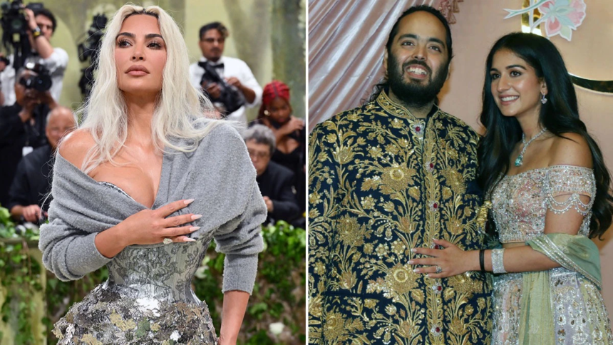 A Bollywood-Hollywood Collision: Anant Ambani and Radhika Merchant Meet Kim Kardashian