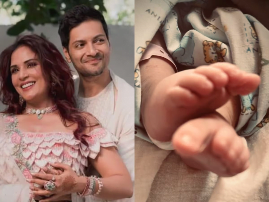 Ali Fazal and Richa Chadha Introduce Their Newborn Daughter to the World