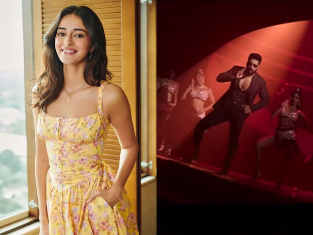 Ananya Panday Praises Vicky Kaushal's "Tauba Tauba" Song, Calls Him "Makkhan"