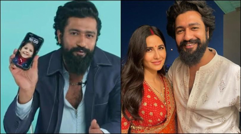 Vicky Kaushal Serves 'Husband Goals' as Fans Spot Katrina Kaif's Childhood Pic as His Phone Wallpaper