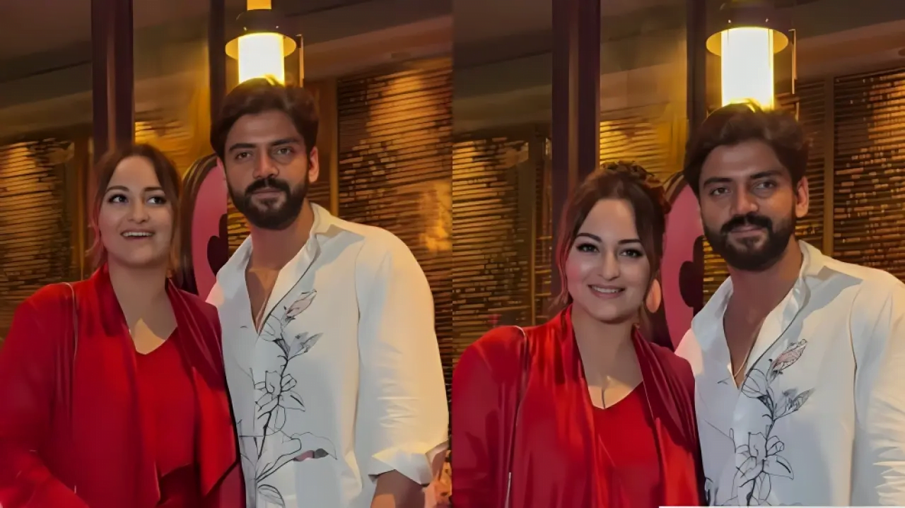 Back from Honeymoon, Sonakshi Sinha and Zaheer Iqbal Step Out for a Dinner Date