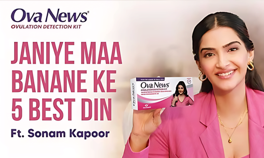 Mankind Pharma Unveils Sonam Kapoor as the Brand Ambassador for Ova News Ovulation Detection Kit