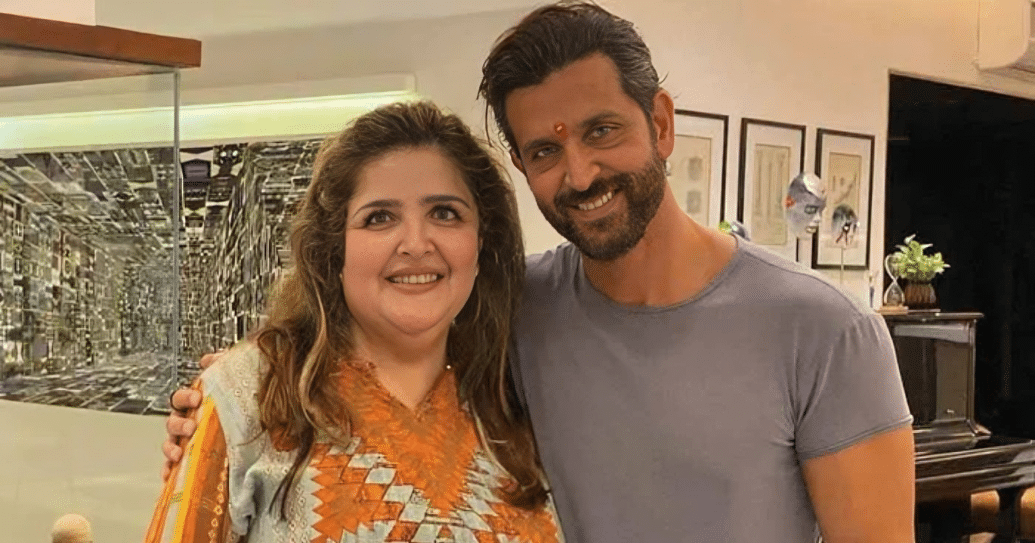 Hrithik Roshan's Sister Sunaina Draws Strength from His Dedication Amid Health Struggles