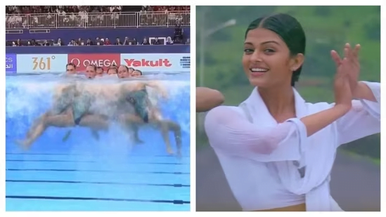 US Swimming Team Dances to Aishwarya Rai's "Taal Se Taal Mila": Subhash Ghai's Delightful Reaction