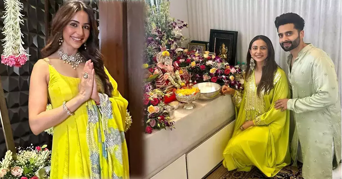 Rakul Preet Singh Reflects on First Ganesh Chaturthi Celebration with Jackky Bhagnani After Marriage: "Firsts Are Always Memorable"