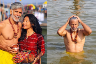 Milind Soman and Ankita Konwar - Embracing Spirituality: Maha Kumbh Mela 2025 - Mauni Amavasya at Holy Dip- A Sacred Journey