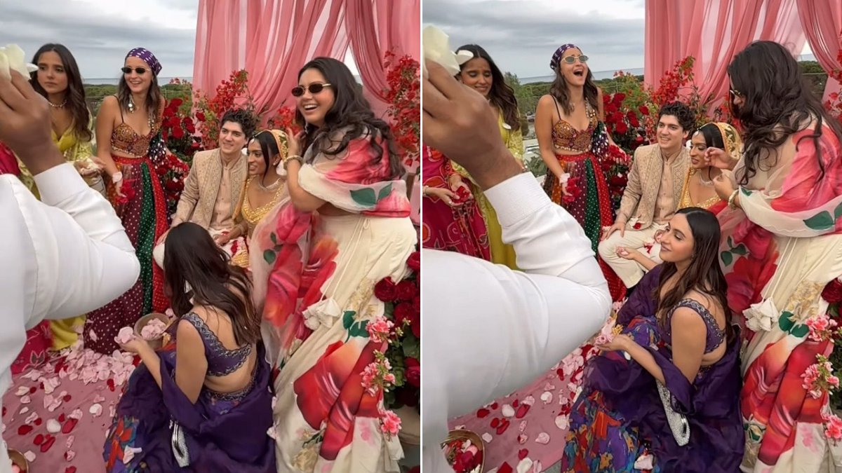 Alia Bhatt Dances to Dhol at Best Friend’s Wedding in Spain