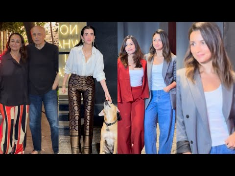 Alia Bhatt's Family Outing Highlights a Rare and Stylish Bhatt Clan Gathering