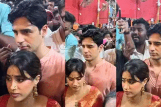 Janhvi Kapoor's Crowded Ganpati Visit Sparks Fan Concern and a Wider Conversation