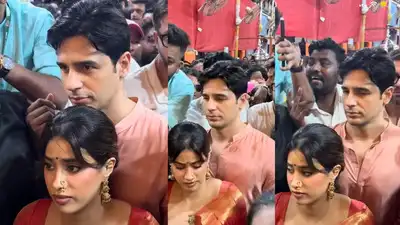 Janhvi Kapoor's Crowded Ganpati Visit Sparks Fan Concern and a Wider Conversation
