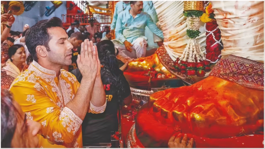 Varun Dhawan Finds Peace at Lalbaugcha Raja, Shares Heartwarming Ganesh Chaturthi Memories