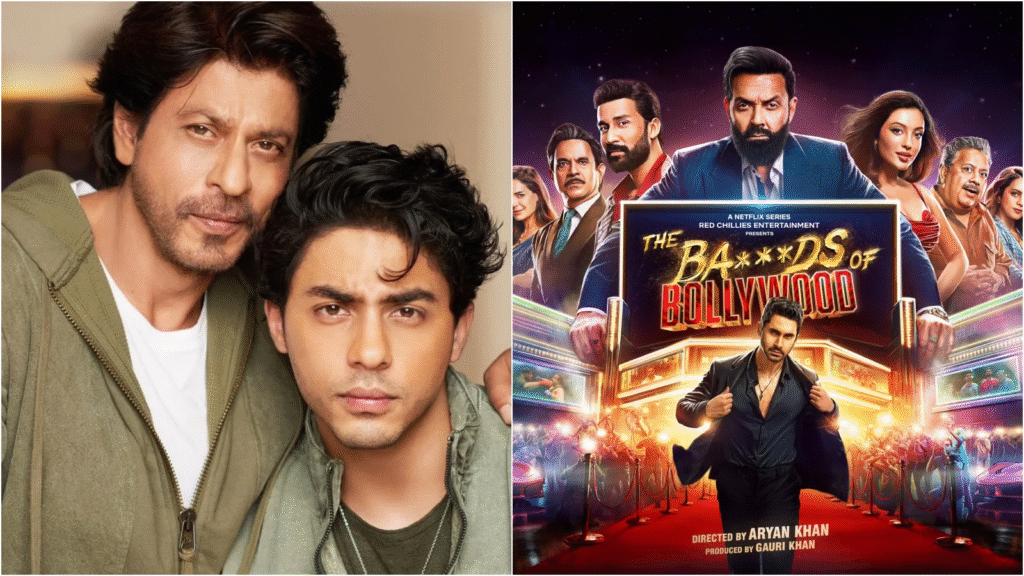 Aryan Khan Steps Into the Director's Chair with 'The Bads of Bollywood'; SRK Unveils First Look