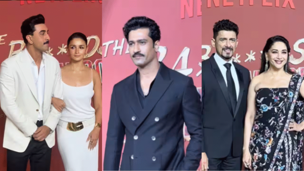 Bastards of Bollywood Premiere: Ranbir, Alia, and Madhuri Dixit Lead a Star-Studded Night