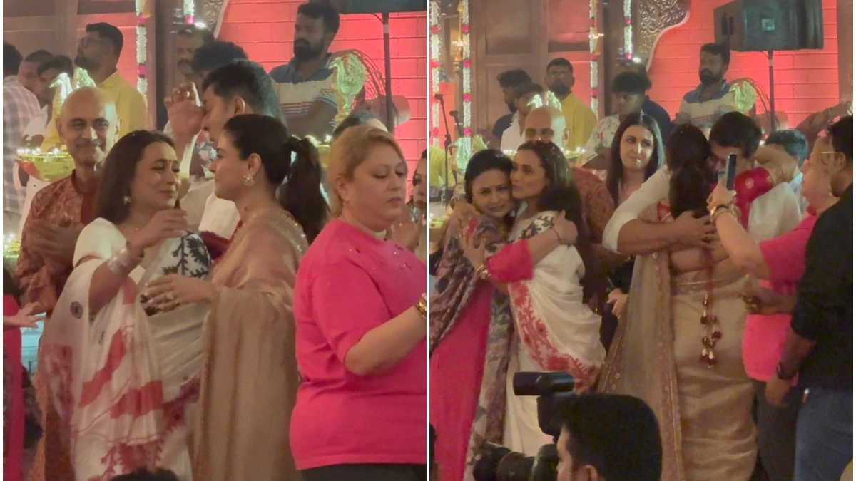 Kajol and Rani Mukerji in Tears: The Emotional Story Behind Their Durga Puja Hug