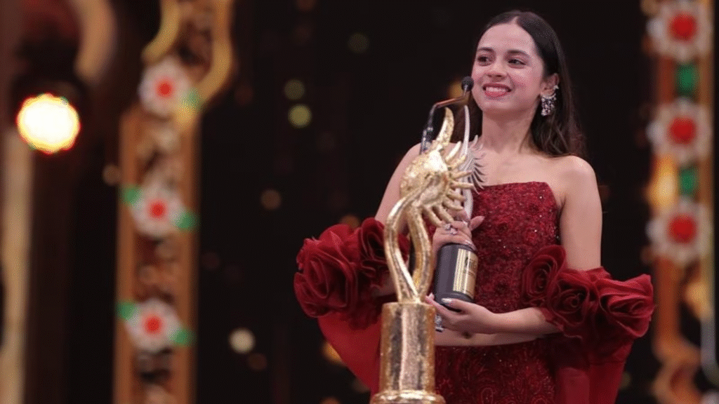17-year-old Nitanshi Goel earned a Filmfare Best Actress nod for Laapataa Ladies.