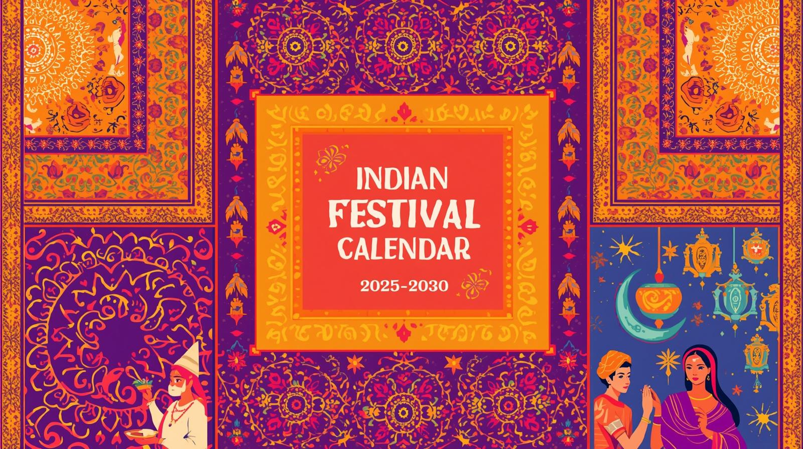 Your Ultimate Guide to the Indian Festival Calendar (2025-2030): Plan Your Celebrations
