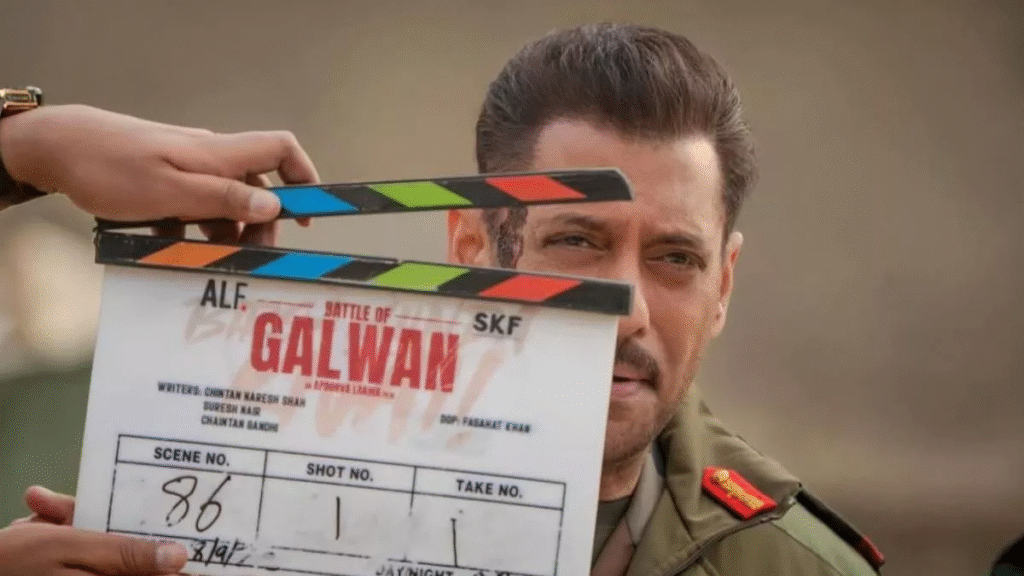 Salman Khan Begins Battle of Galwan Shoot, Shares First Look and Fans Rally Behind 'Bhai'