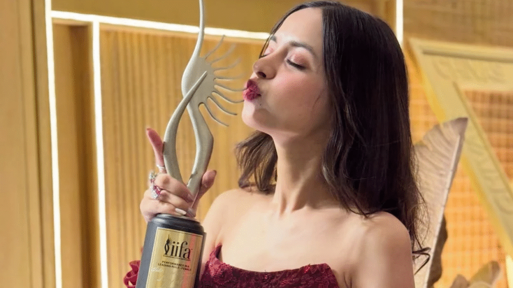Nitanshi Goel Shines at Filmfare 2025, Winning Best Debut After a Landmark Year