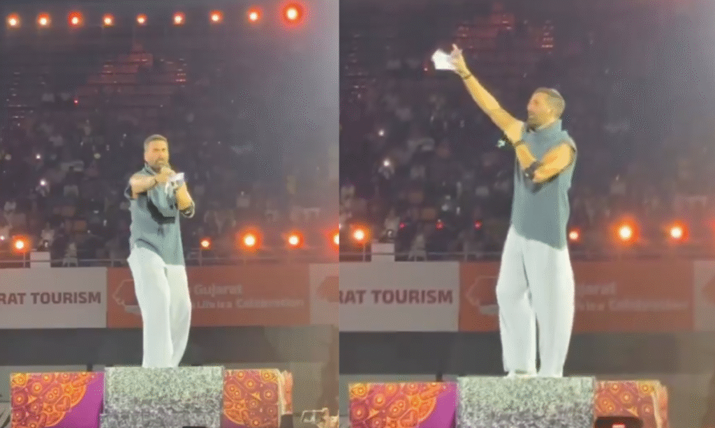 Akshay Kumar Surprises Fans with Gujarati Song Performance at Filmfare Awards 2025