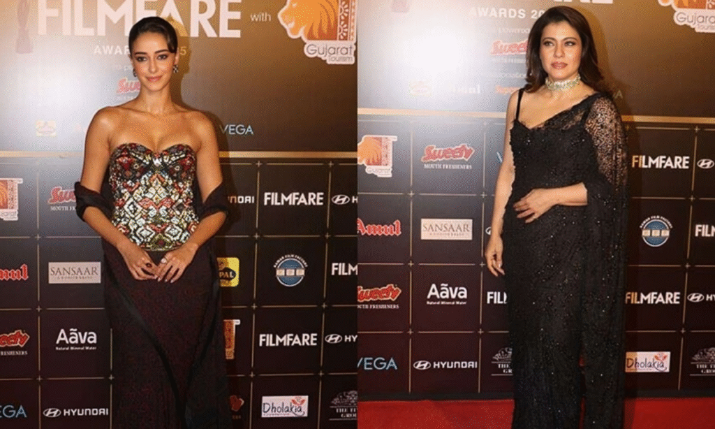 Bollywood's Night of Glamour: Ananya Panday and Kajol Dazzle at Filmfare Awards 2025