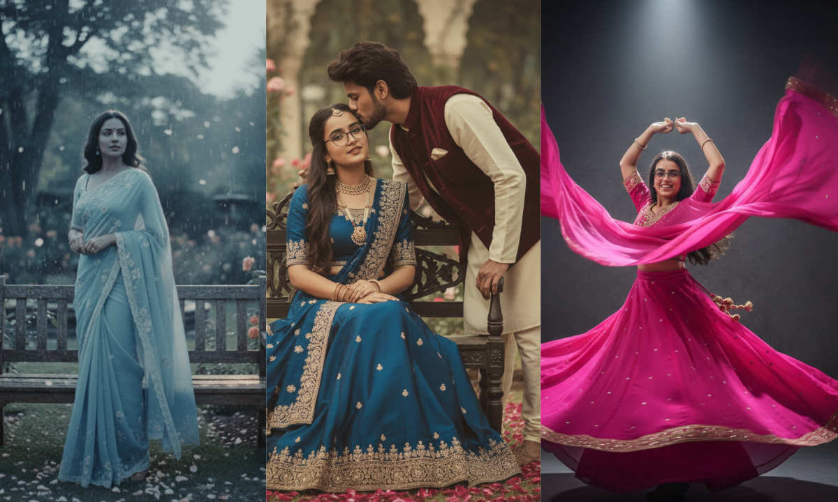 Lights, Camera, AI: 7Google Gemini Prompts for Viral Bollywood-Style Portraits