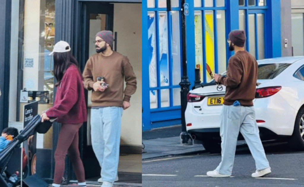 Anushka Sharma and Virat Kohli’s London Stroll with Son Akaay Delights Fans