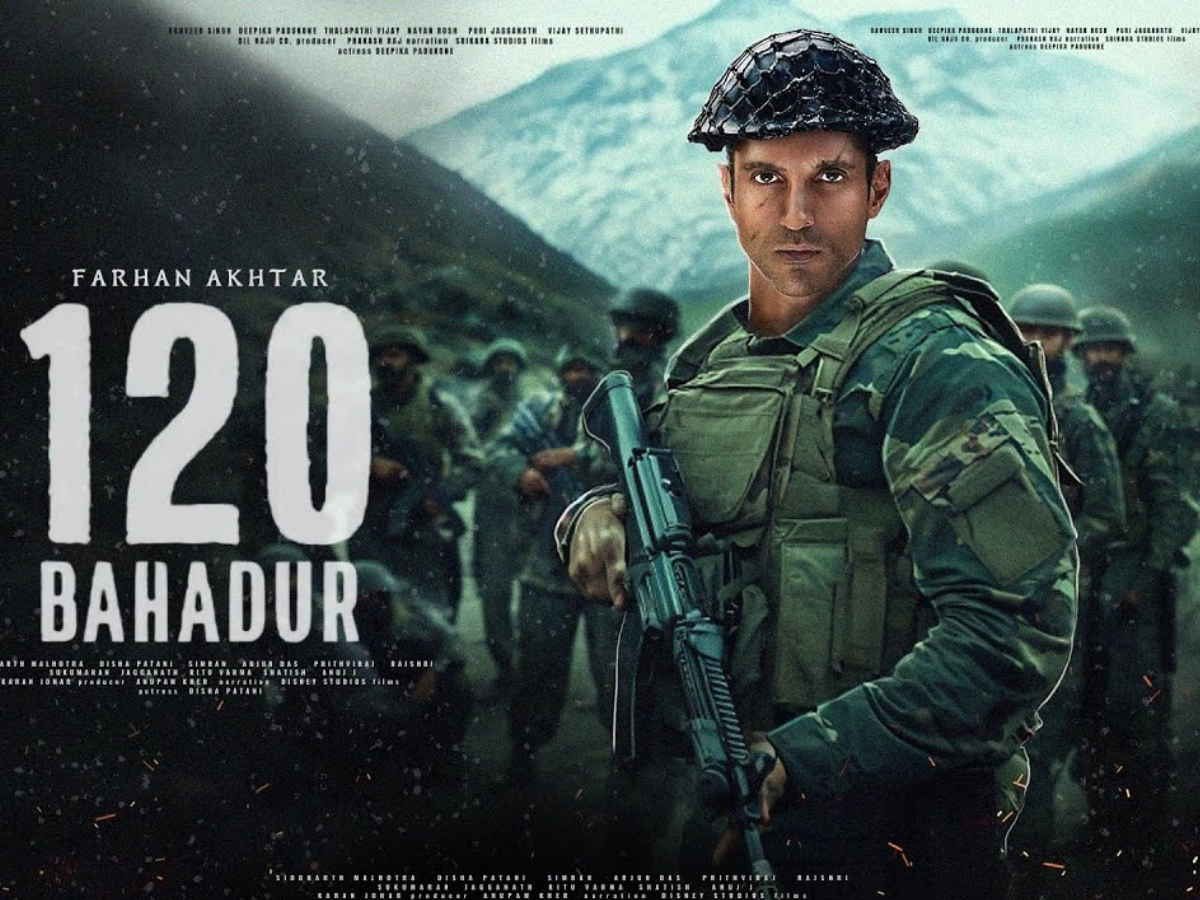 Trailer of War Epic "120 Bahadur" Launches Amid Emotional Tribute to a Real-Life Hero
