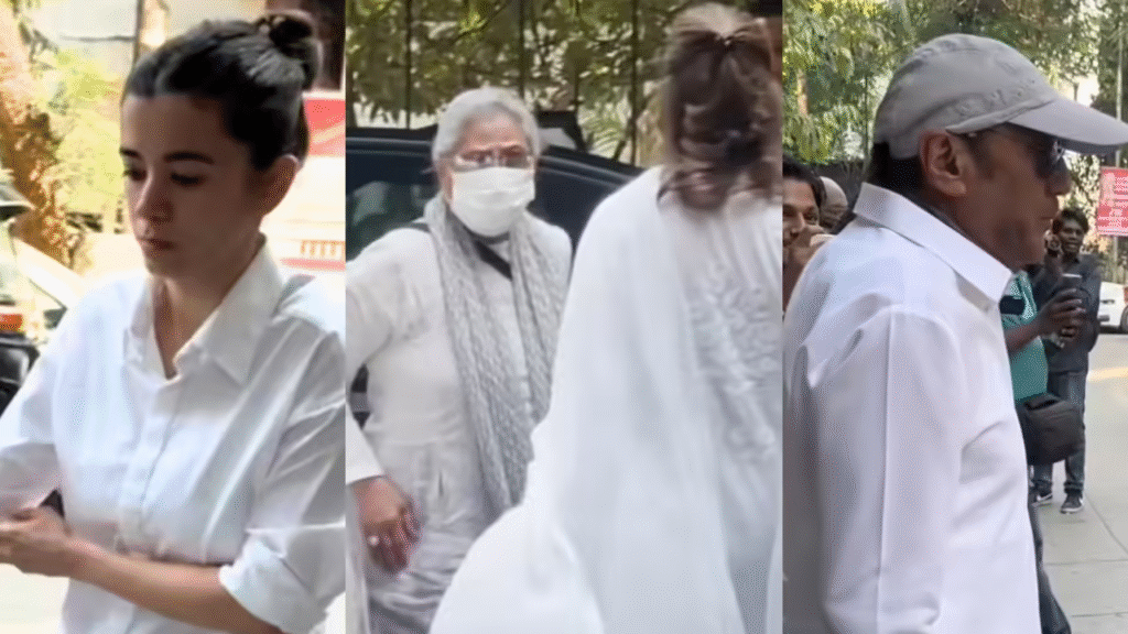Jackie Shroff Requests Decorum From Paparazzi at Zarine Khan's Funeral