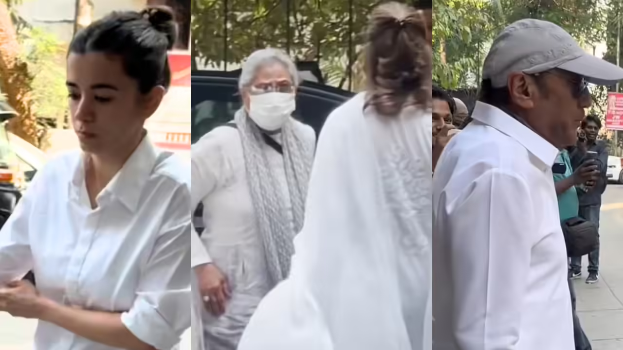 Jackie Shroff Requests Decorum From Paparazzi at Zarine Khan's Funeral